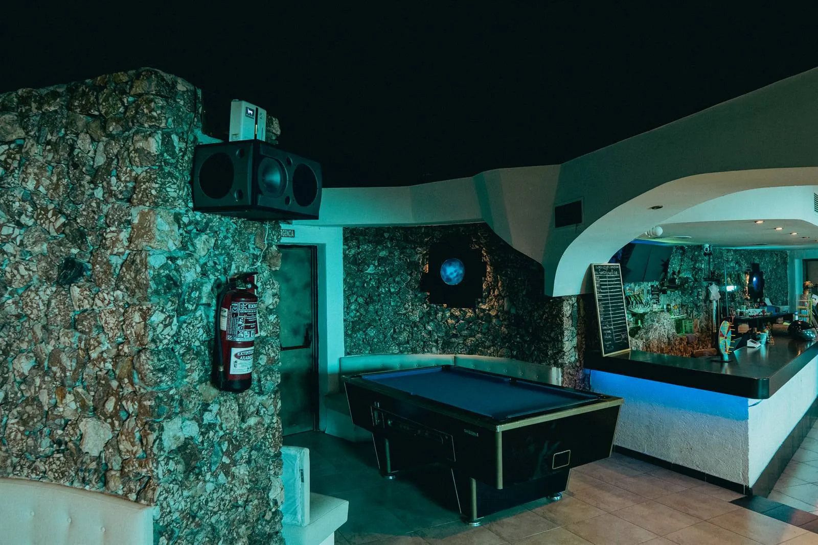 Sala principal de El Submarino
